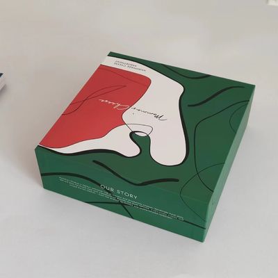 2024 nuovo design gelato di formaggio confezionamento scatola regalo con vassoio interno bianco sensibilità tocco morbido sulla scatola