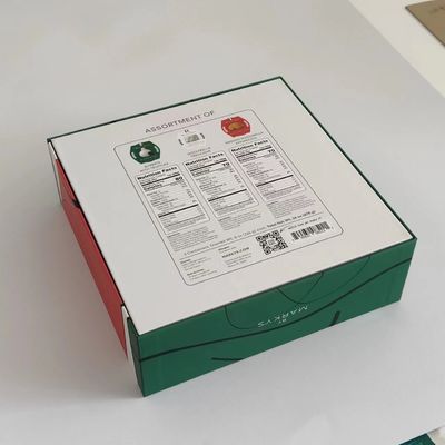 2024 nuovo design gelato di formaggio confezionamento scatola regalo con vassoio interno bianco sensibilità tocco morbido sulla scatola
