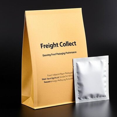 Scatola di imballaggio in carta per l'industria alimentare, inclusa busta stand-up, campione con trasporto a carico del destinatario, garantendo le prestazioni dell'imballaggio alimentare